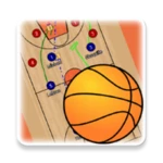 basketball tactic board android application logo